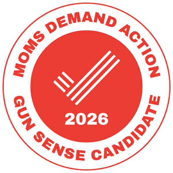 Moms Demand Action Gun Sense Candidate 2026 badge